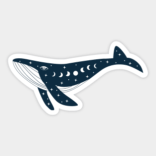 blue whale Sticker